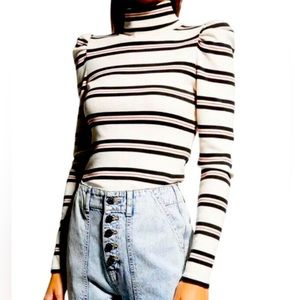 NWT Veronica Beard Cedar Turtleneck size Large